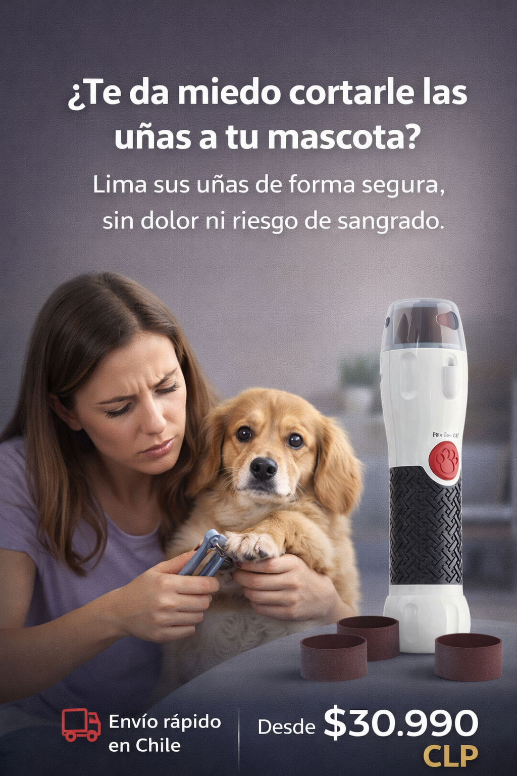 Limador Corta uñas Mascotas