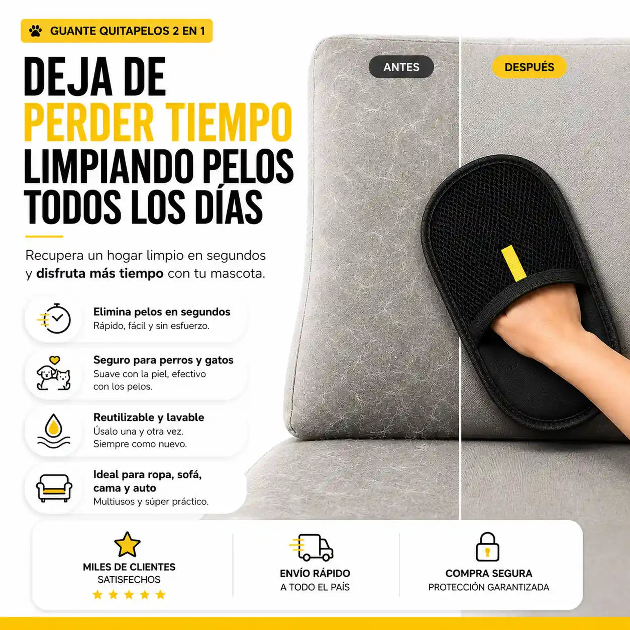 Elimina Pelos en Segundos | Compra 1 y Llévate 2